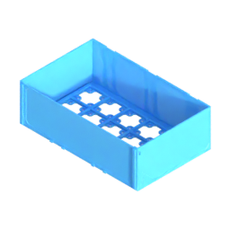 Render of MODULITH 165 Gridfinity Decor Drawer - 3W-1.5H